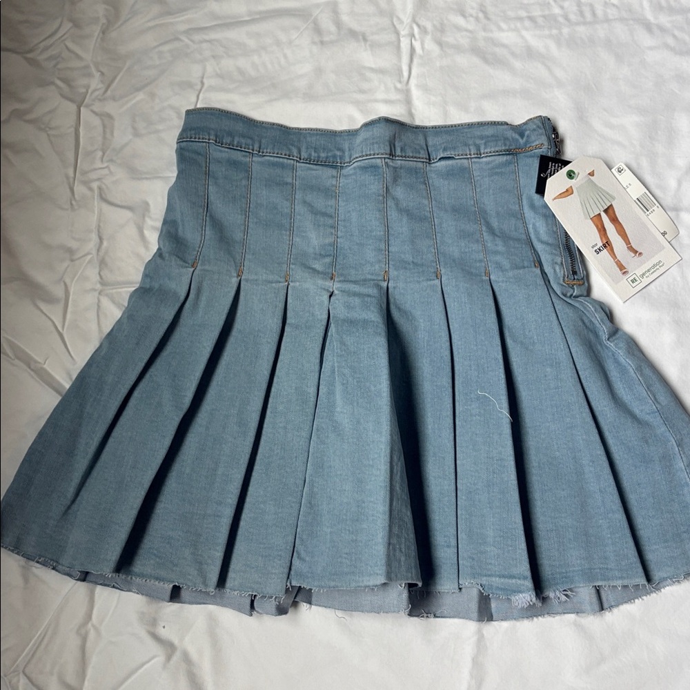 Star skirt celebrity pink Jean skirt